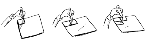 Drawing a grid one box at a time